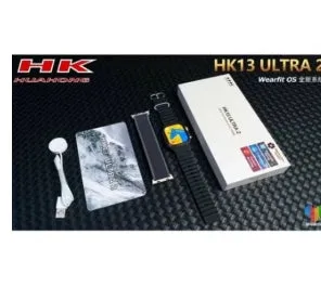 ساعة ذكية HK13 Ultra2 -اسود