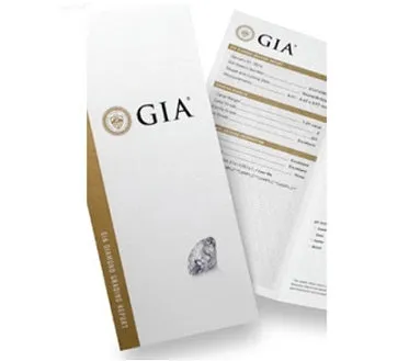 18K Gold Huggie Diamond Drop Earrings GIA