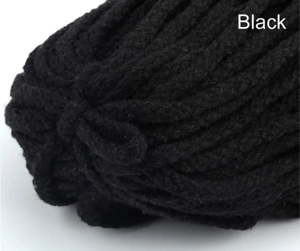 5MM braided cotton cord, Cotton Rope, Macrame Beading Artisan String