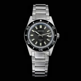 62MAS Diving Watch Men Automatic NH35 Movement Mechanical Wristwatch Luminous Sapphire Glass Bracelet with FKM Rubber