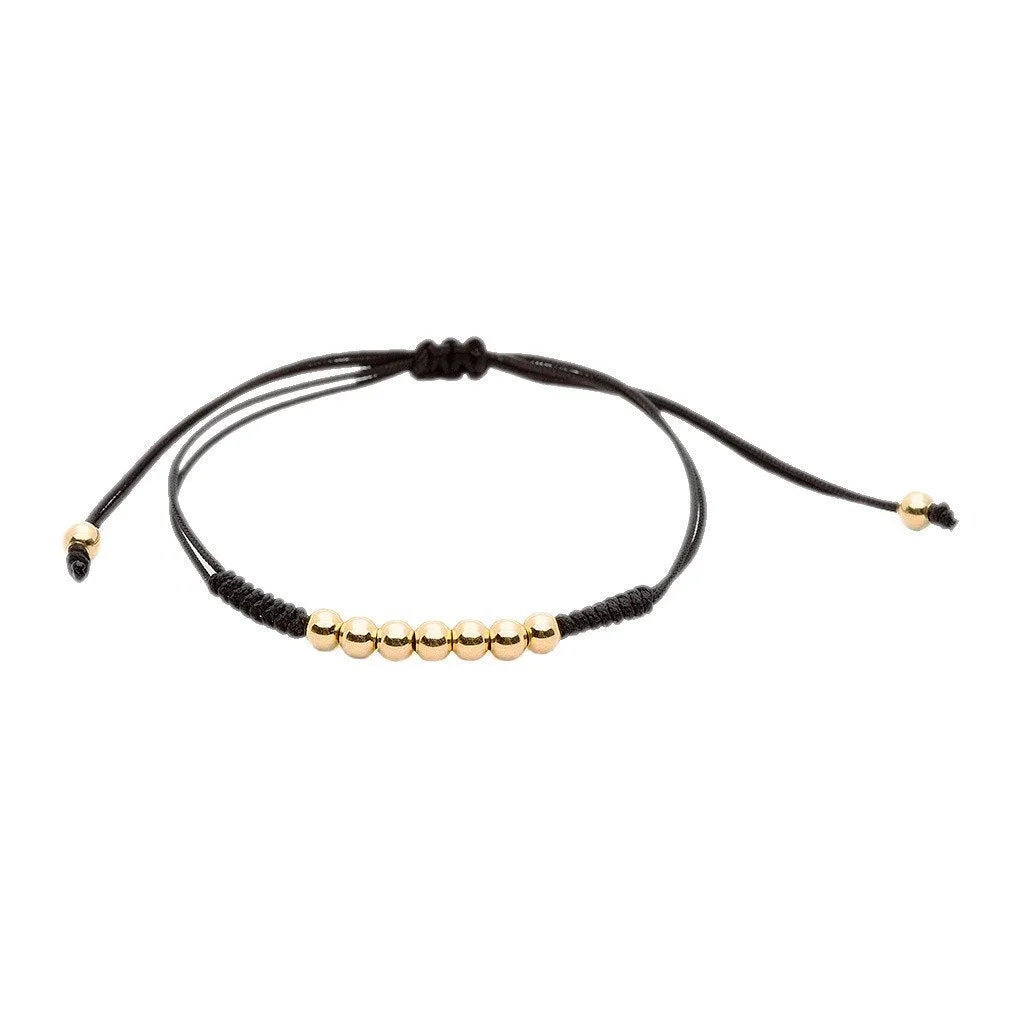 7 Balls Macrame - Silver