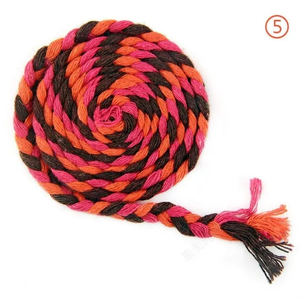 7mm braided cotton rope, braided rope, macrame supplies,