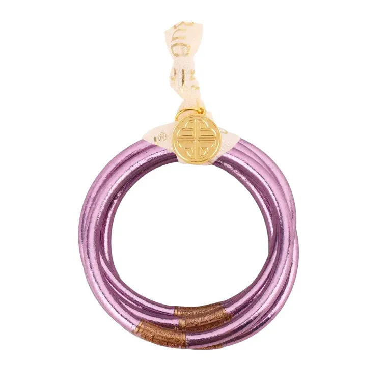 All Weather Bangles Set of 6 - Lila