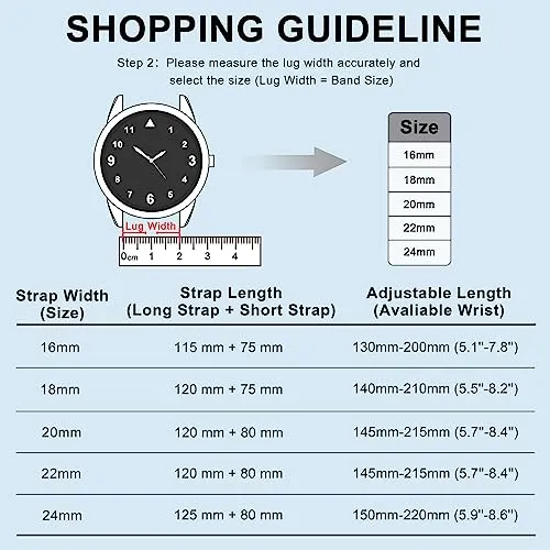 Anbeer Silicone Watch Band 20mm Quick Release Rubber Watch Straps for Men Women,Black Stainless Steel Buckle