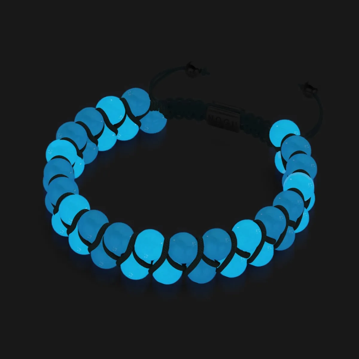 Azure x Ultramarine | Lumos Ceramic | Vitality Macrame Bracelet