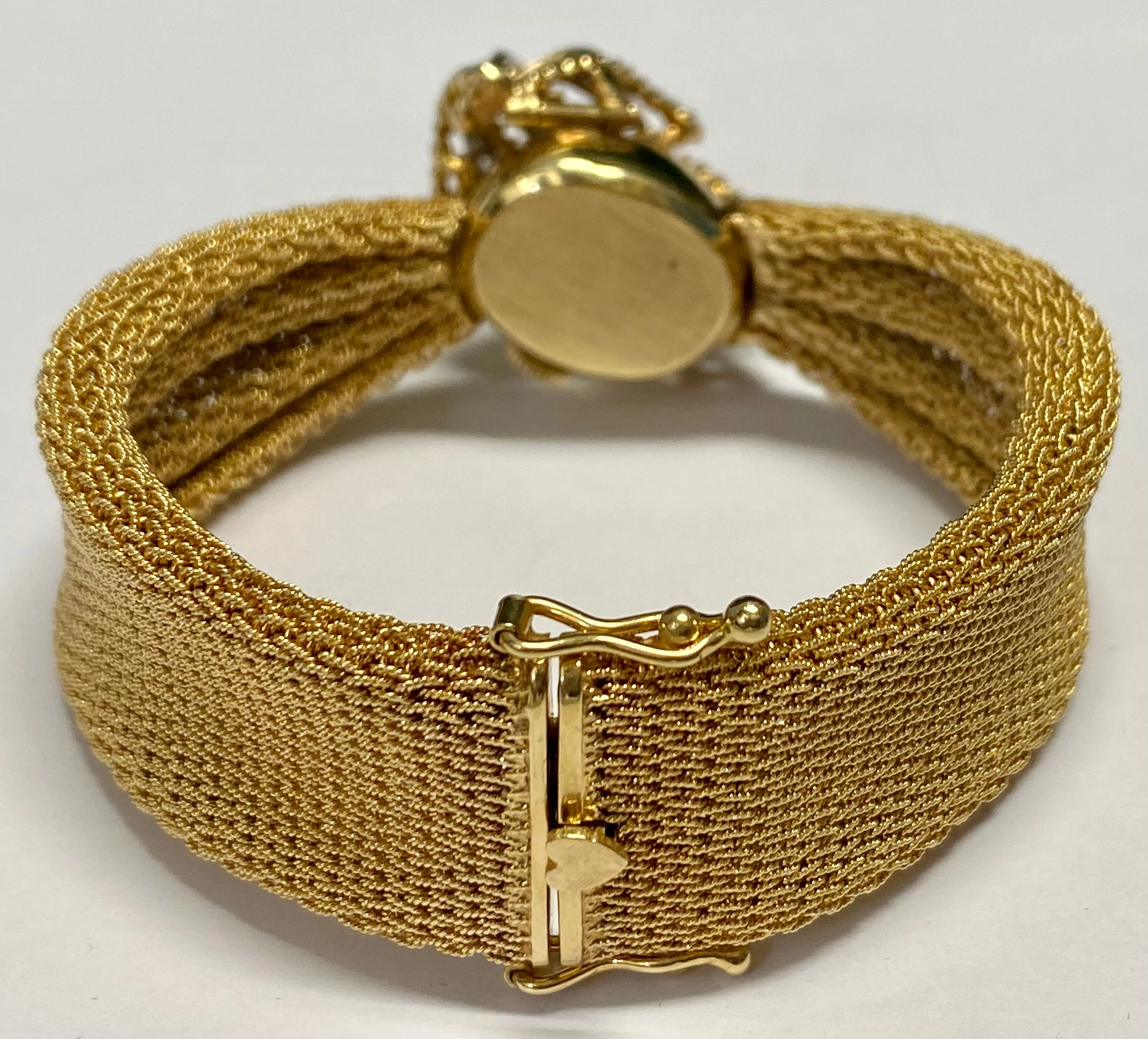 BAUME & MERCIER Vintage Unique Solid Gold w/ 24 Diamonds Watch- $20K APR w/ COA!