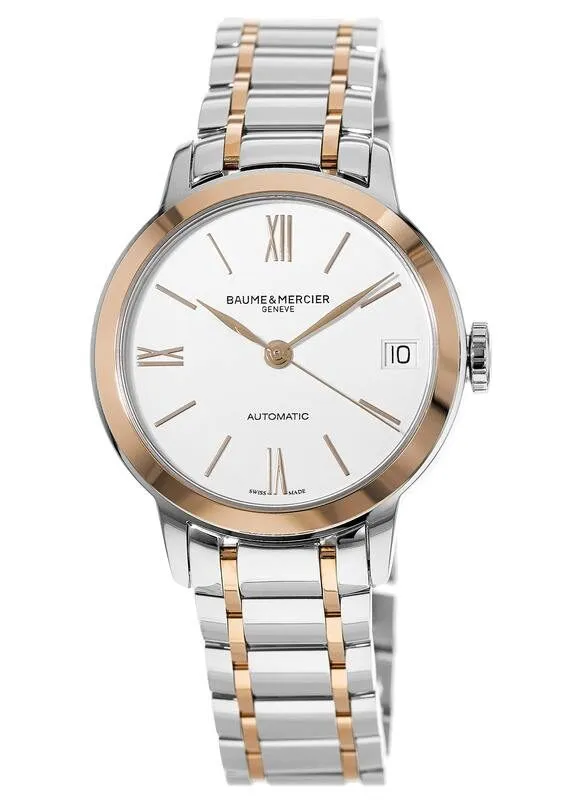 Baume et Mercier Classima Automatic Silver Dial Ladies Watch 10315