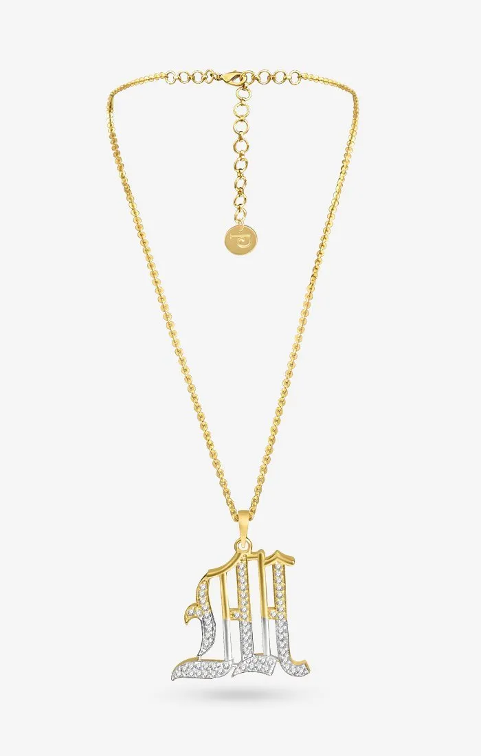 Brillo Iniziale Charm Necklace