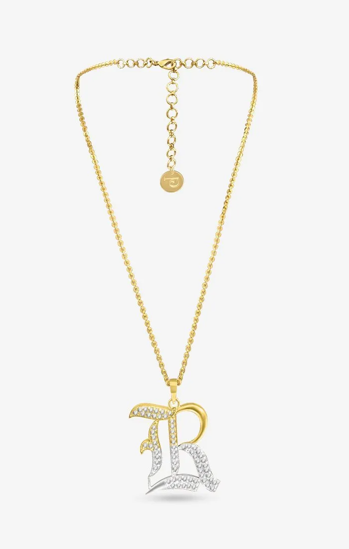 Brillo Iniziale Charm Necklace