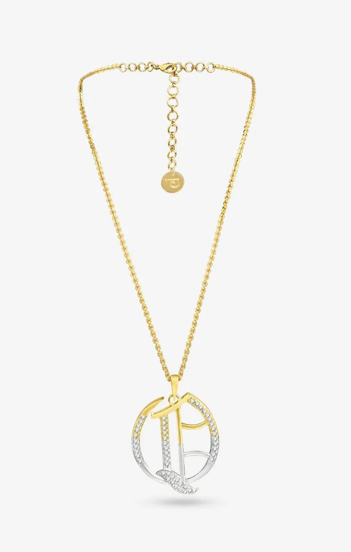 Brillo Iniziale Charm Necklace
