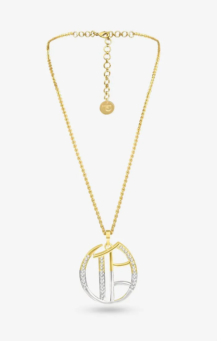 Brillo Iniziale Charm Necklace