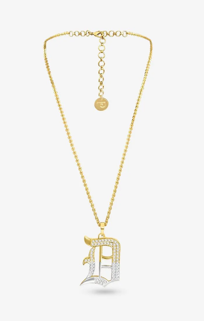 Brillo Iniziale Charm Necklace