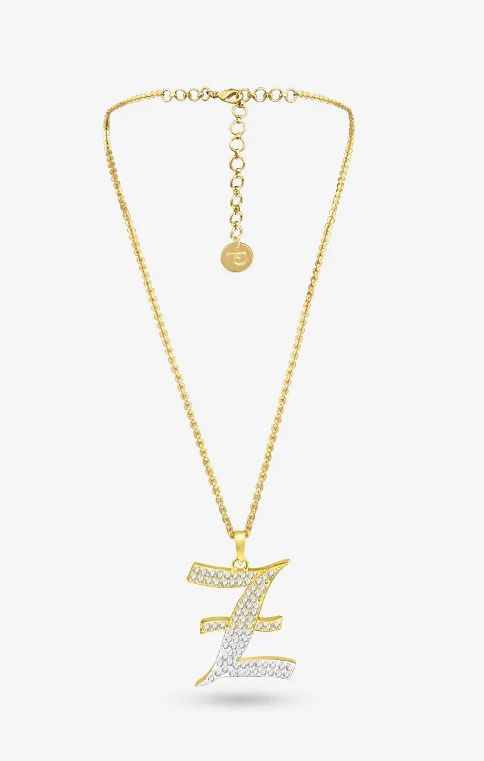 Brillo Iniziale Charm Necklace