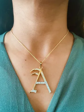 Brillo Iniziale Charm Necklace