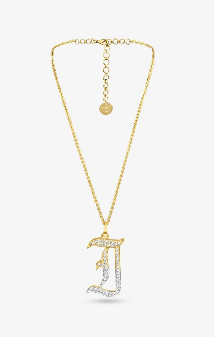 Brillo Iniziale Charm Necklace