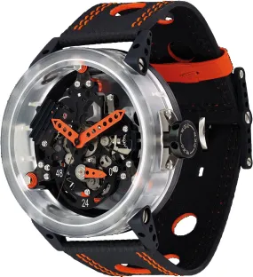 B.R.M. Watch R-50-MK Orange Hands