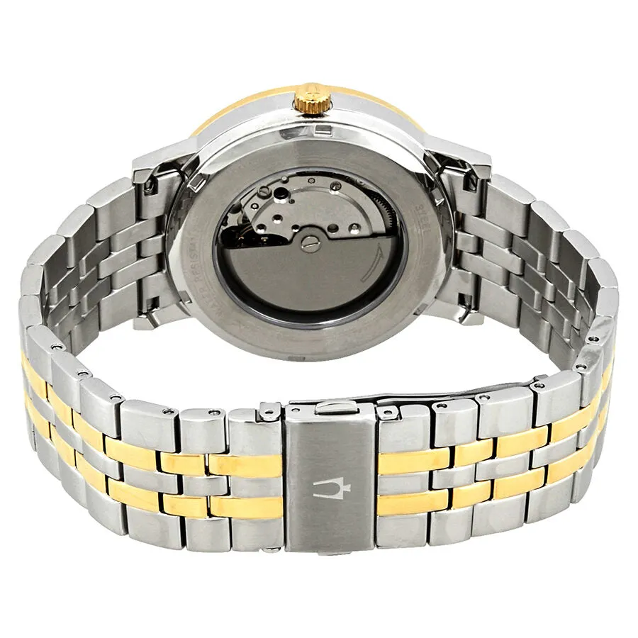 Bulova Classic Automatic White Dial Men's Watch 98C130