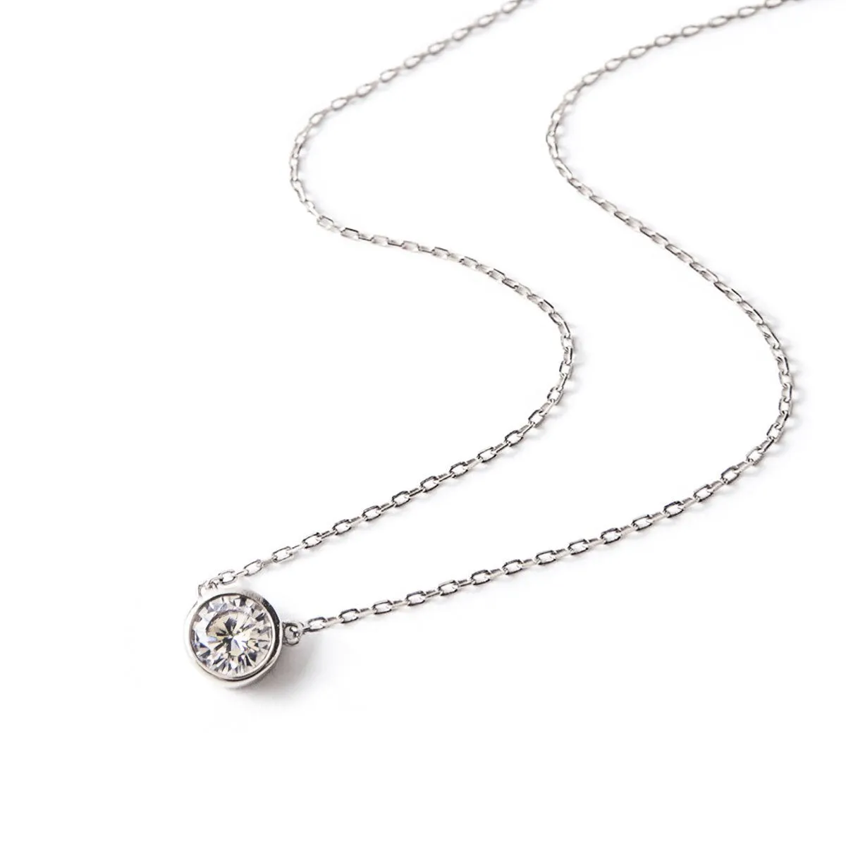 Crystal Chain Solitaire Layered Duo