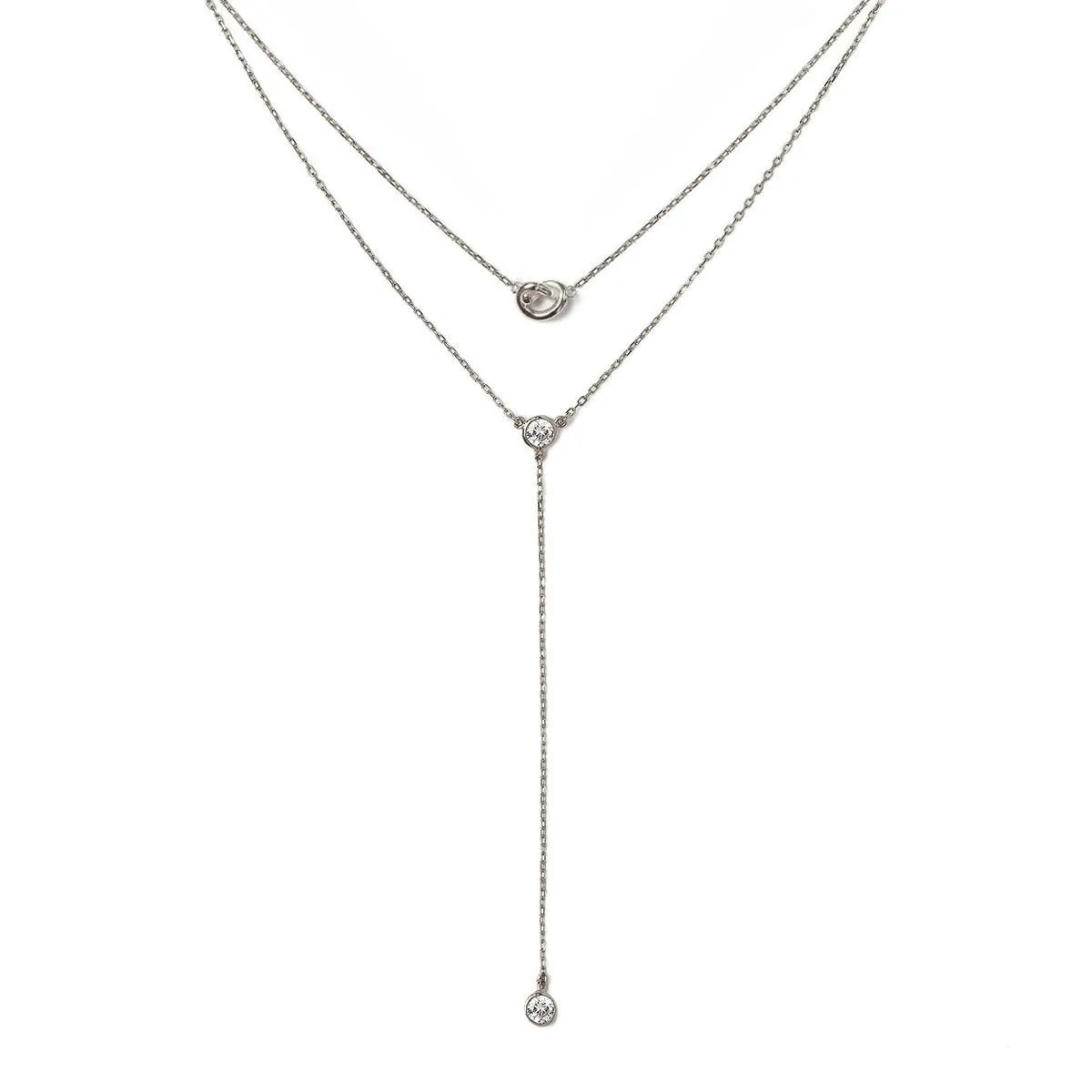 Crystal Knot Lariat Layered Trio