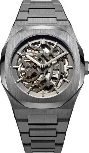 D1 Milano Watch Mechanical Skeleton