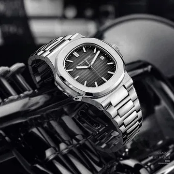 DIDUN Fashion Business Men&#39;s Watch Mechanical Watch Men&#39;s Nautilus Simple Tide Brand Stainless Steel Watch Luminous Waterproof W
