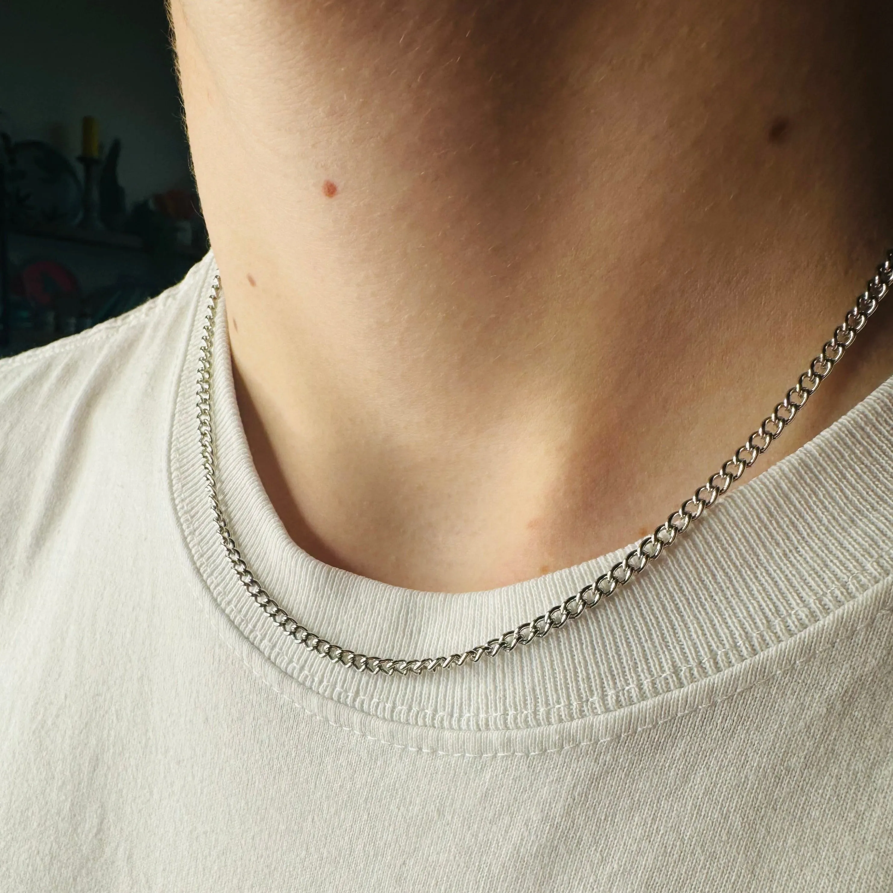 Double Spike Necklace