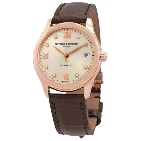 Frederique Constant Automatic Diamond Ladies Watch FC-303LGD3B4