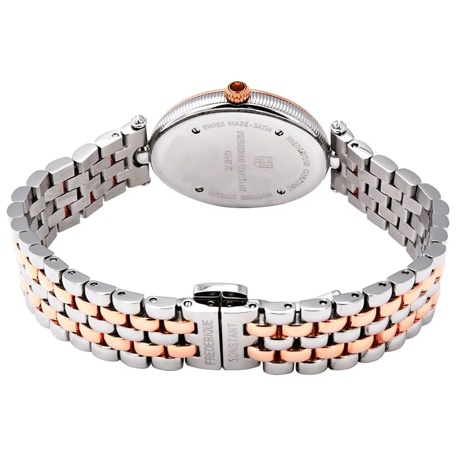 Frederique Constant Classics Art Deco Quartz White Mother of Pearl Dial Ladies Watch FC-200MPW2V2B