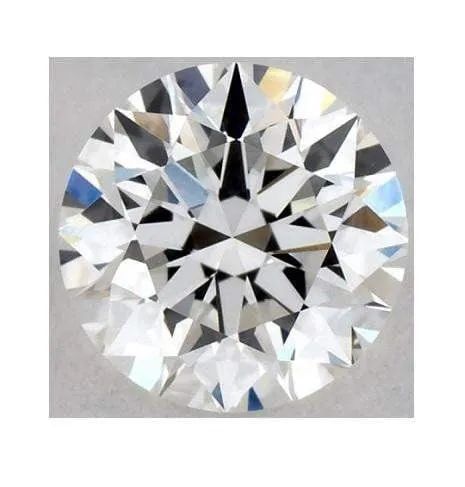 GIA Platinum Round Brilliant Cut Diamond Stud Earrings 1.20 & 1.60 CTW- G/Si1
