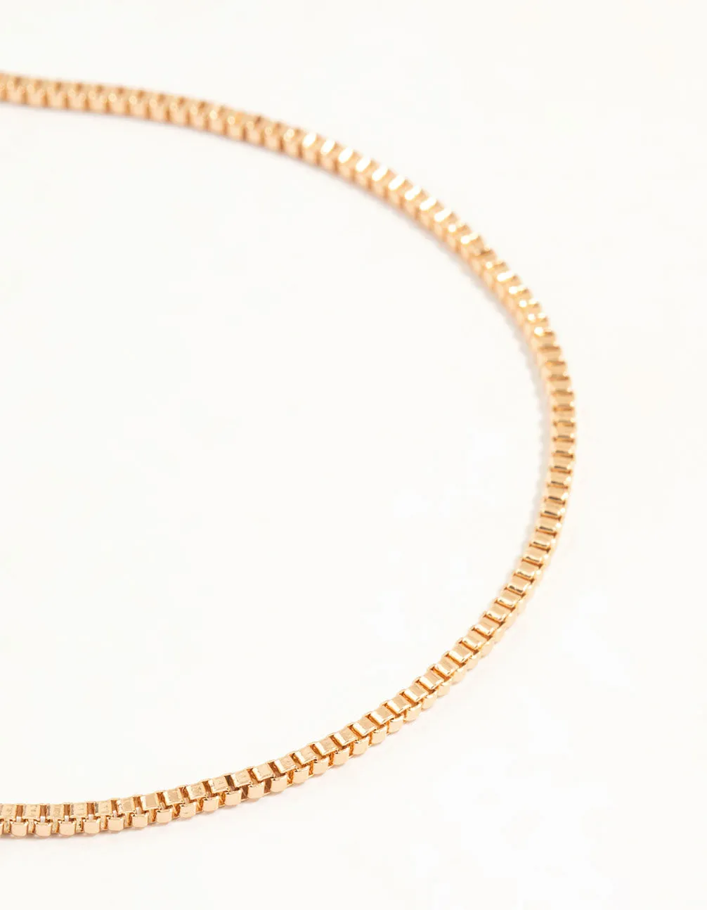 Gold Starfish & Mixed Chain Anklet 3-Pack