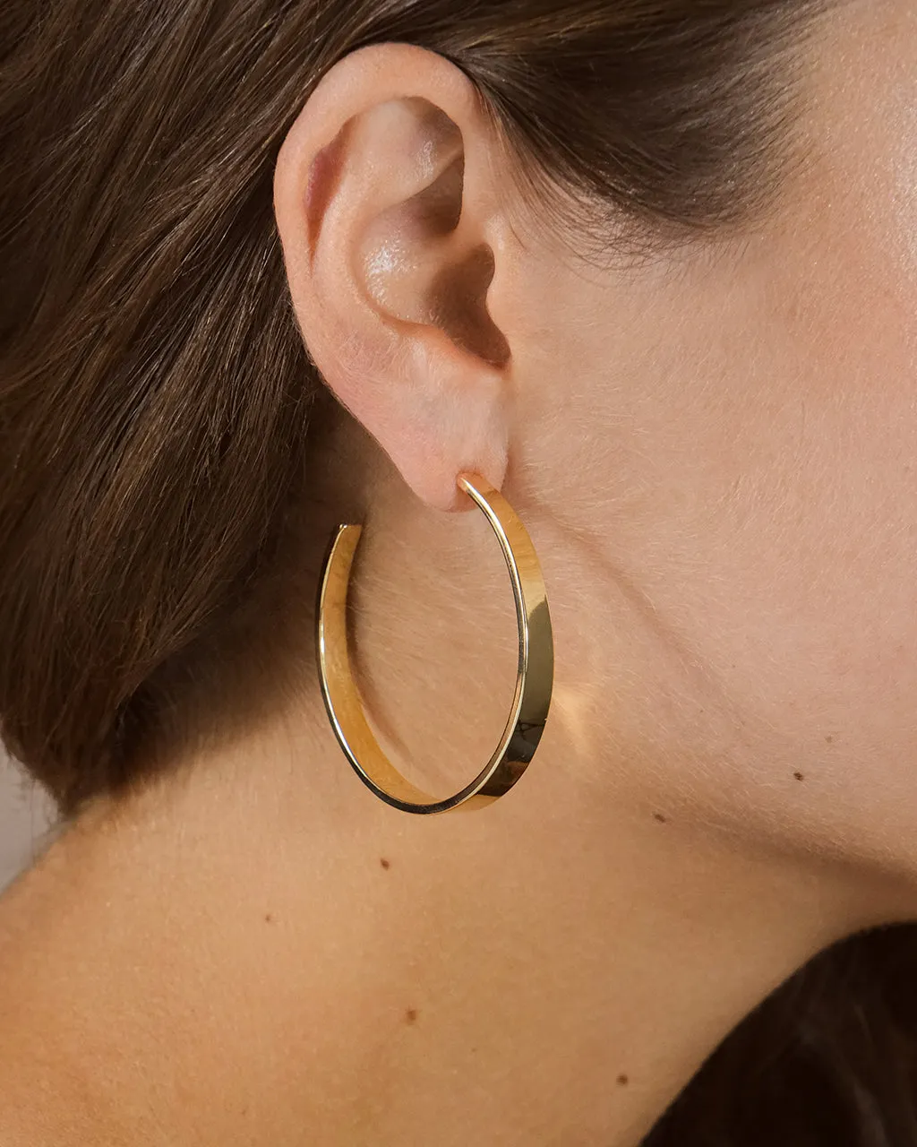Graduating Hoop Earrings