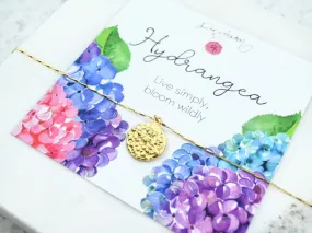 Hydrangea Pendant Necklace