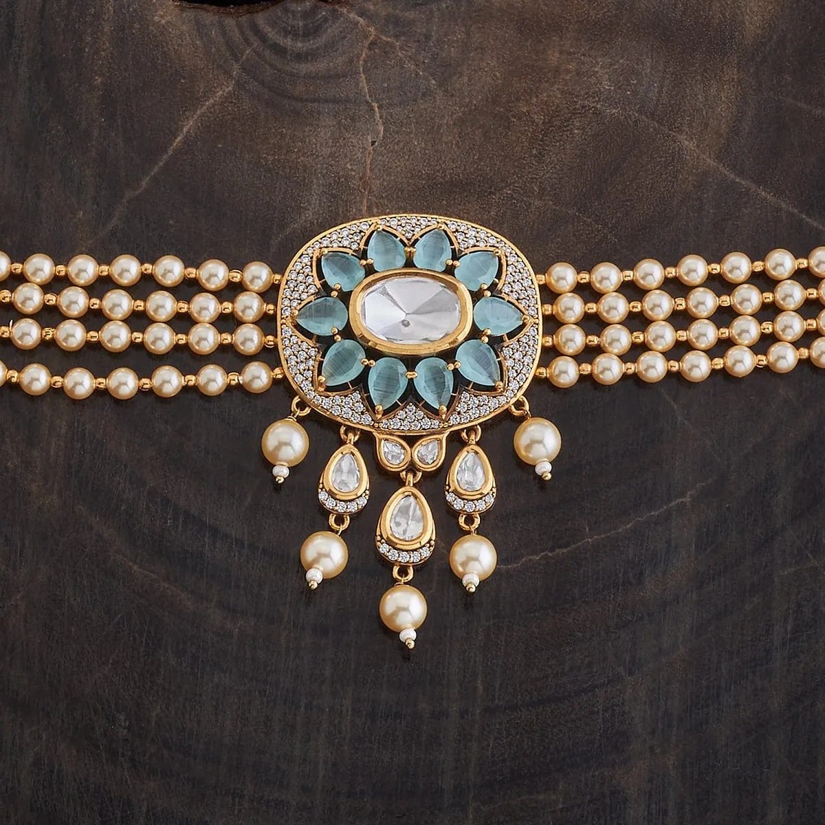 Kundan Necklace 174037