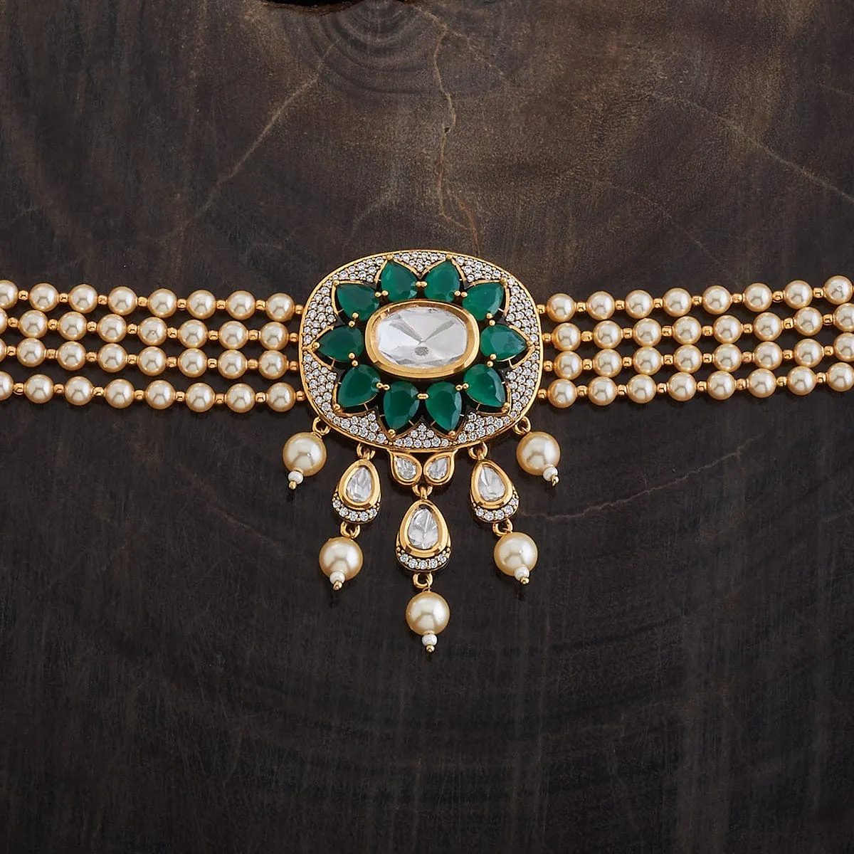 Kundan Necklace 174037