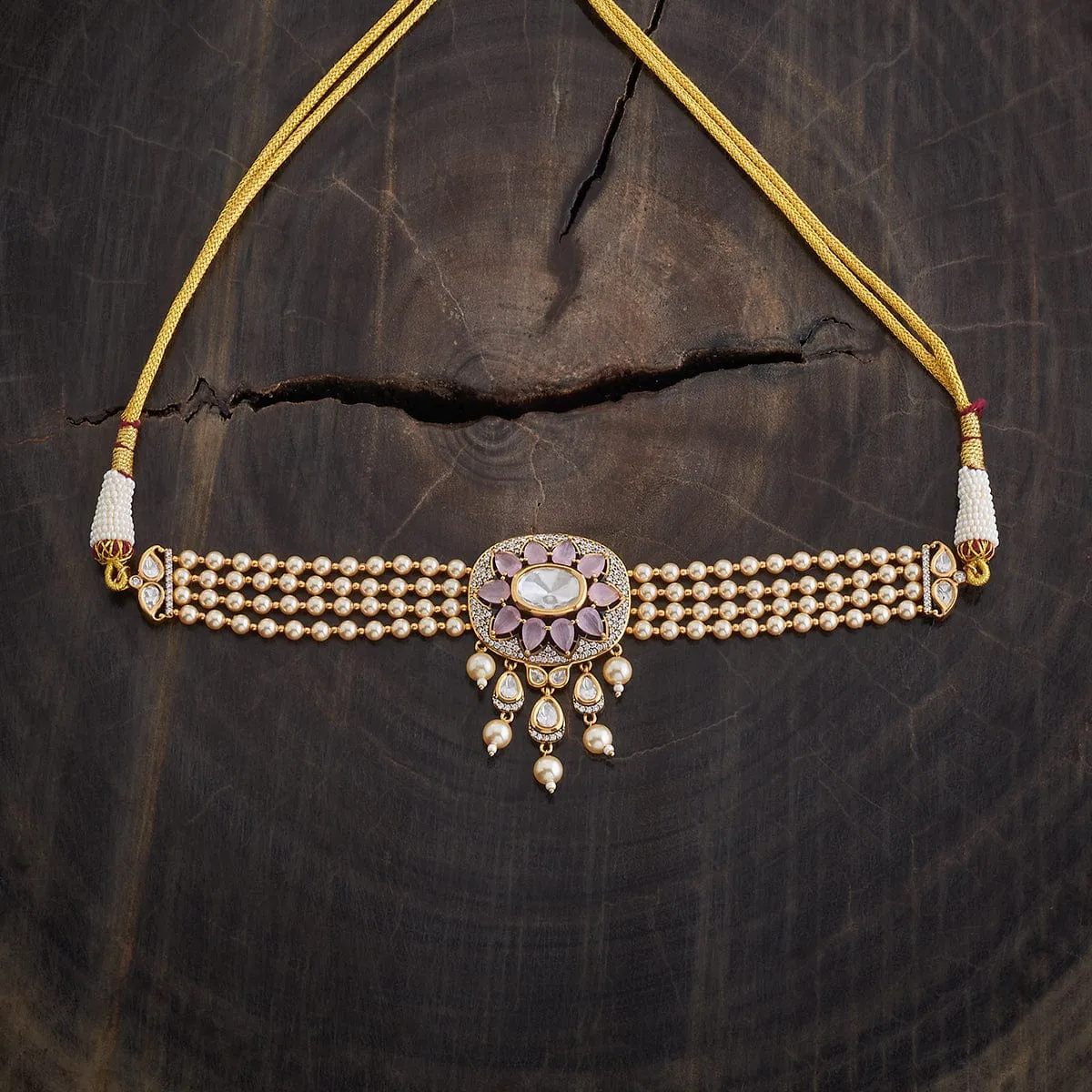 Kundan Necklace 174037