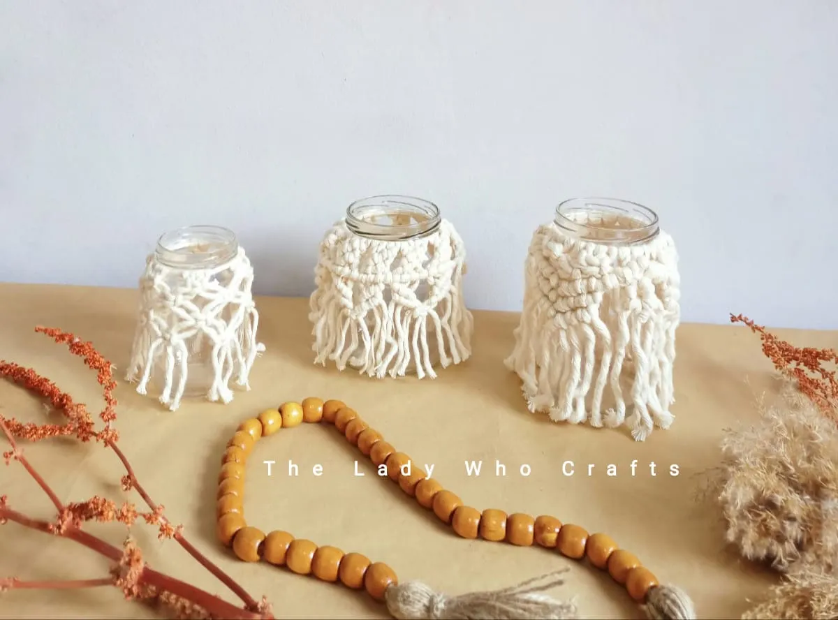 Macrame Jars