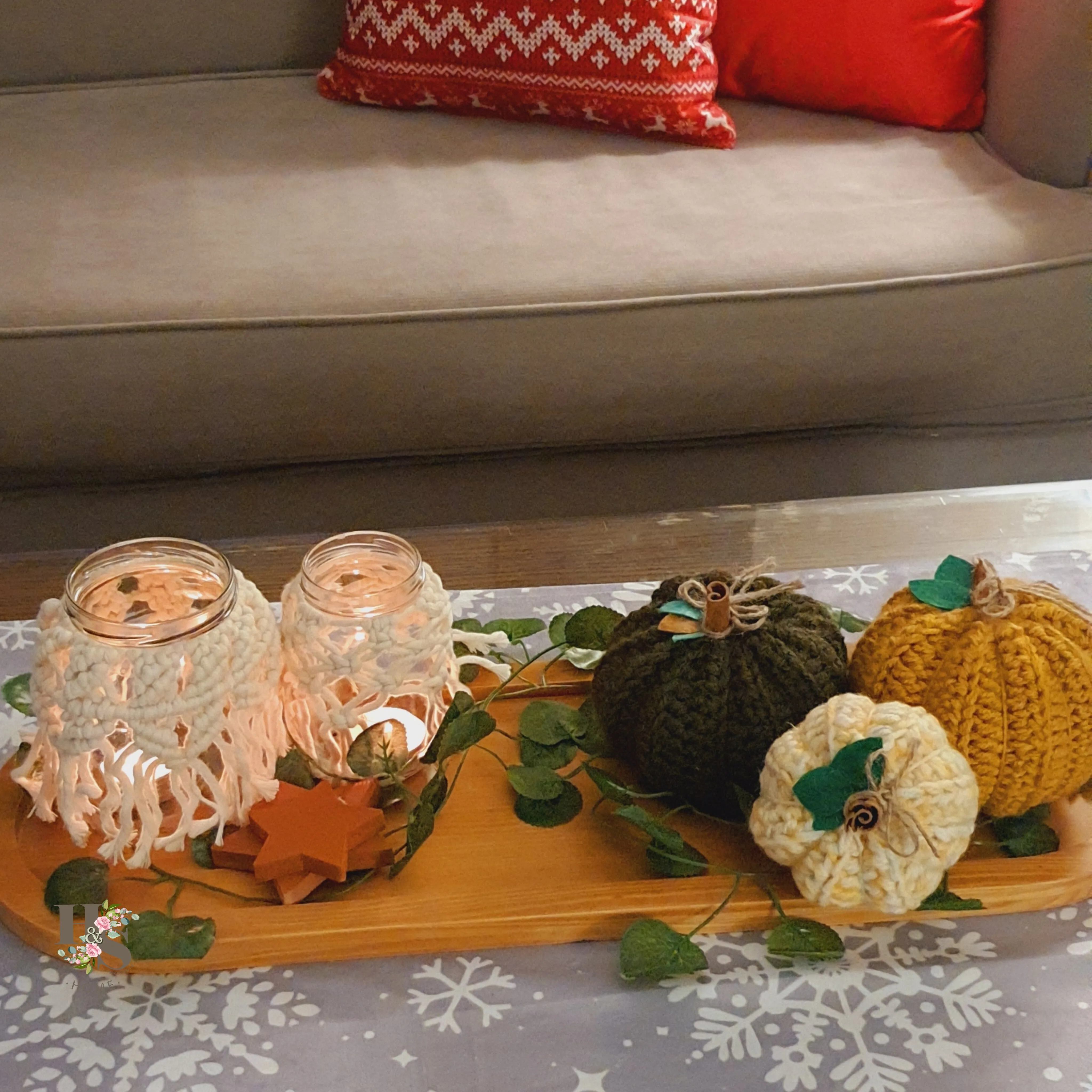 Macrame Jars