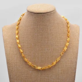 Man Chain NecklaceEthiopian Necklace for Man Women collares Gold Color Africa Jewelry