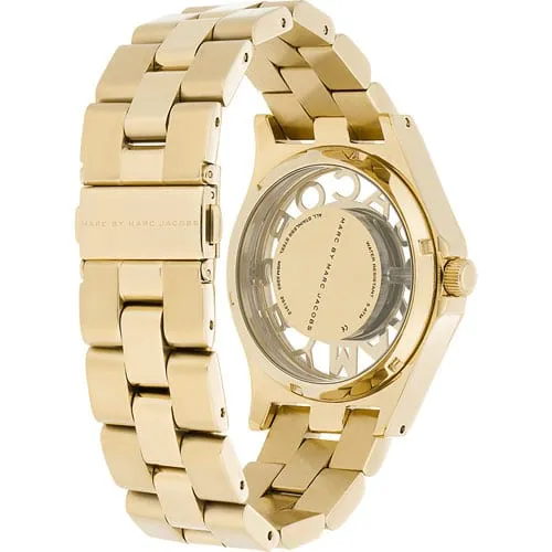 Marc By Marc Jacobs Henry Gold Women's Gold Analog Watch MBM3263
