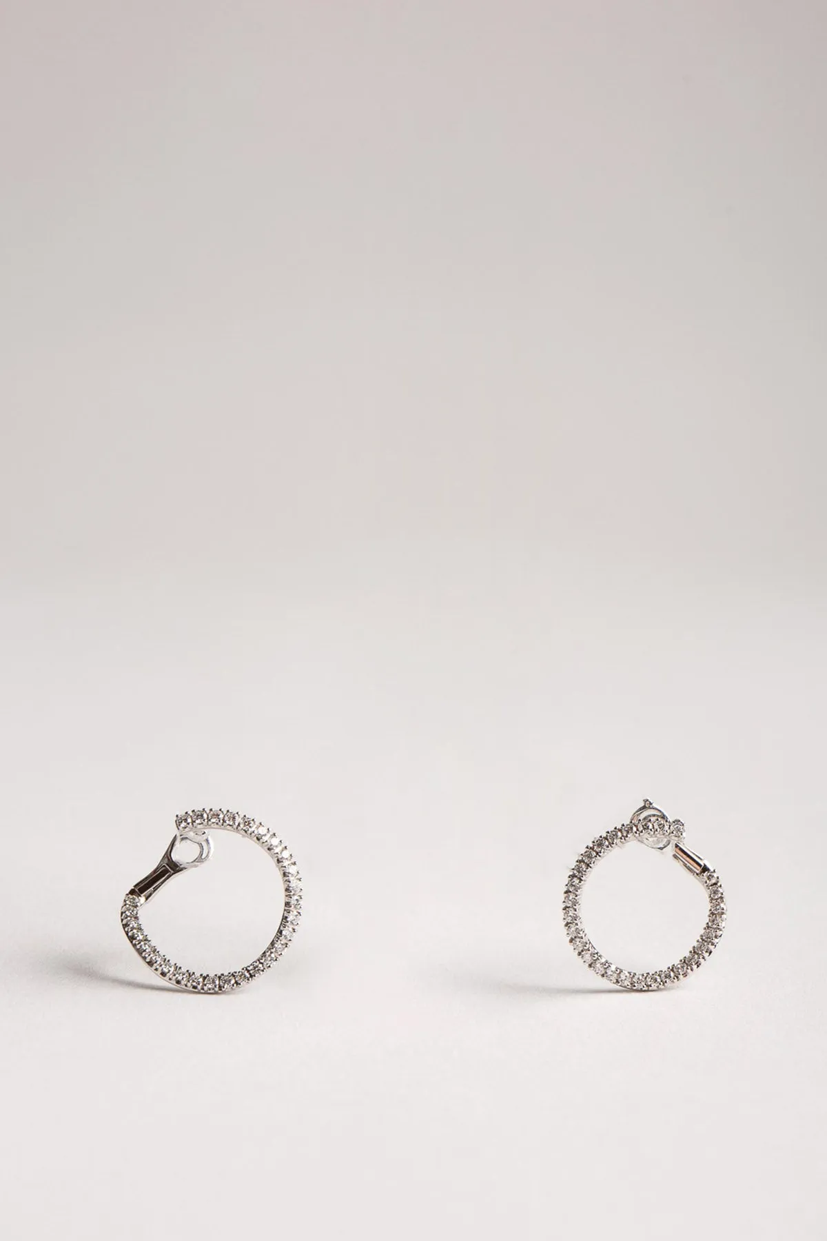 MATTIA CIELO | SMALL DIAMOND HOOPS