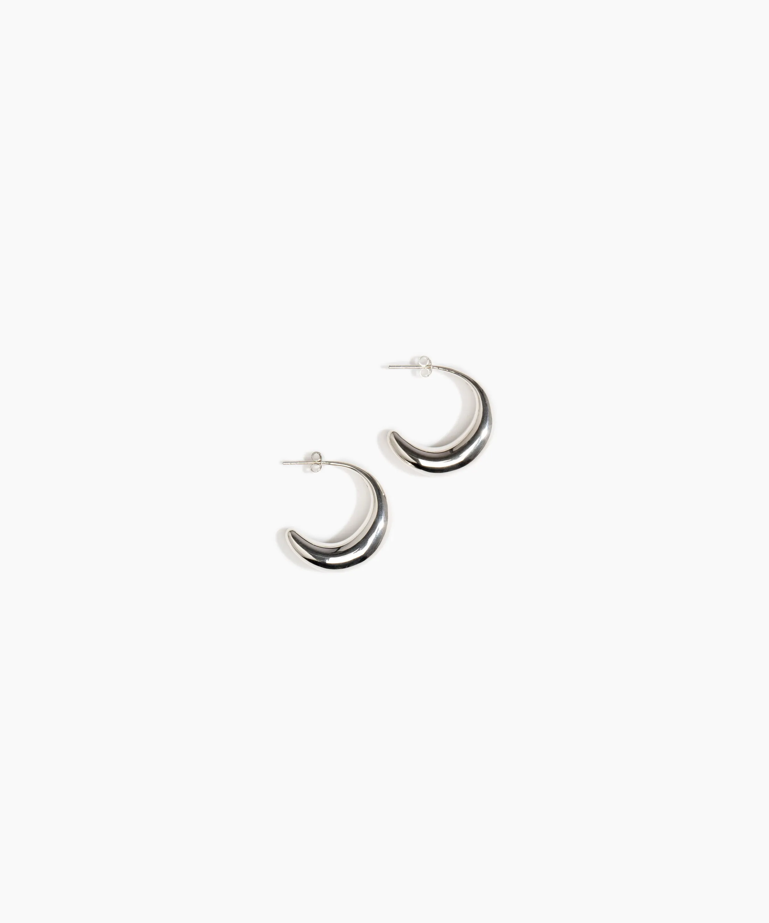 Medium Liquid Hoop Earrings