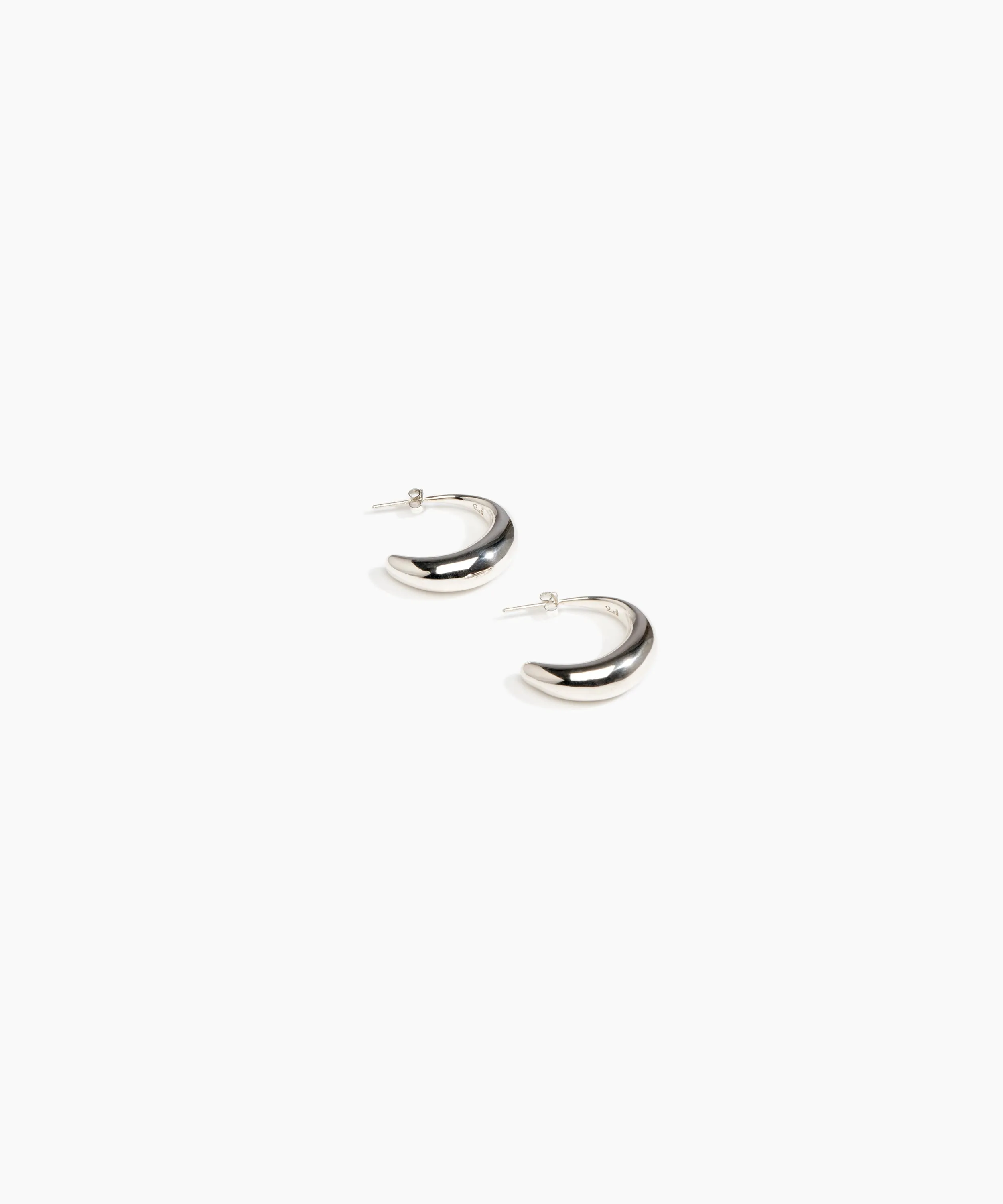 Medium Liquid Hoop Earrings