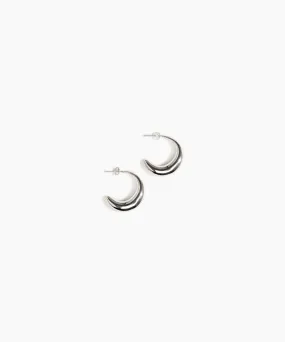 Medium Liquid Hoop Earrings