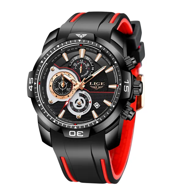 Men's Automatic Mechanical Wristwatches Stainless Steel Divers Watches