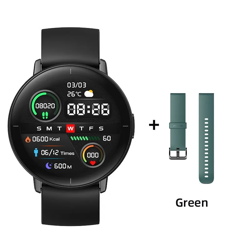 Mibro Lite Smartwatch Global Version 1.3Inch AMOLED HD Display IP68 Waterproof App Control Fitness Monitoring Bluetooth Watch