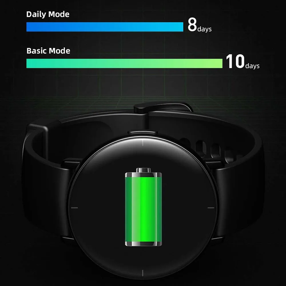 Mibro Lite Smartwatch Global Version 1.3Inch AMOLED HD Display IP68 Waterproof App Control Fitness Monitoring Bluetooth Watch