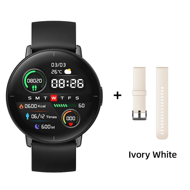 Mibro Lite Smartwatch Global Version 1.3Inch AMOLED HD Display IP68 Waterproof App Control Fitness Monitoring Bluetooth Watch