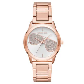 Michael Kors Ladies Watch Hartman 38mm Rose Gold MK3673