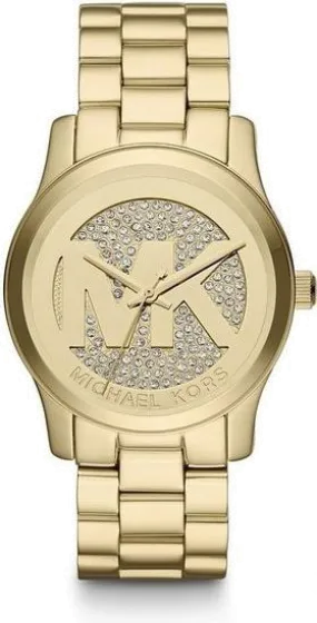 Michael Kors Ladies Watch Runway 38mm Gold MK5852
