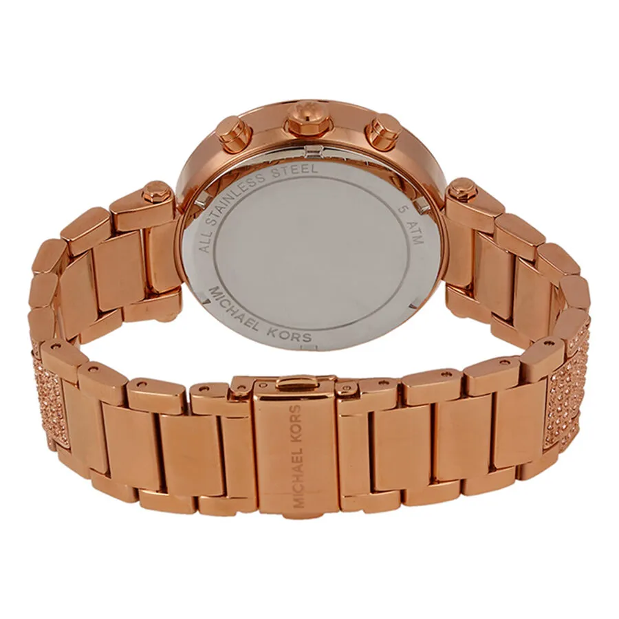 Michael Kors Uptown Glam Parker Chronograph Ladies Watch MK5663